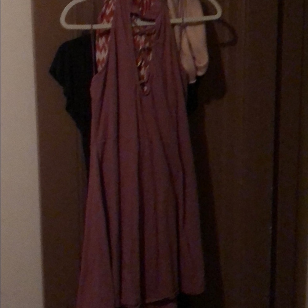 Purple dress